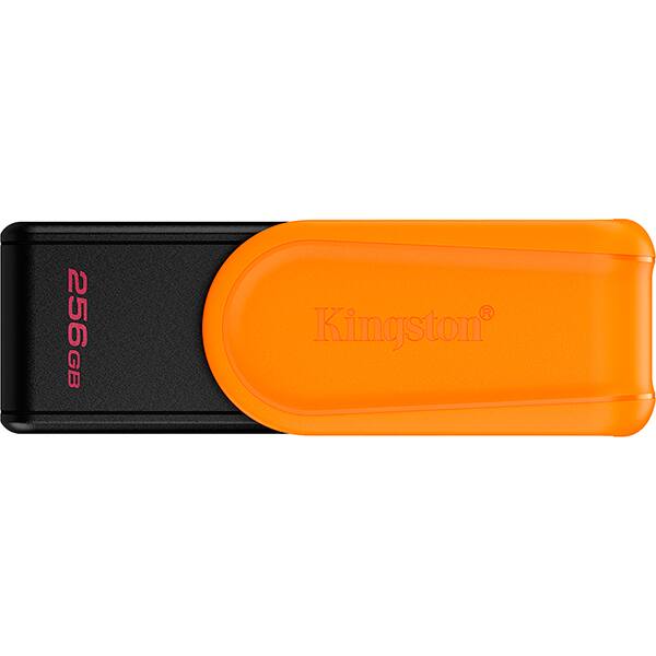 Pen Drive256GB USB 3.2, Exodia, Preto e Laranja, DTXS/526GB, Kingston - BT 1 UN