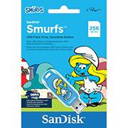 Pen Drive 256GB USB 3.2 Smurfs Edição Smurfette SanDisk - BT 1 UN