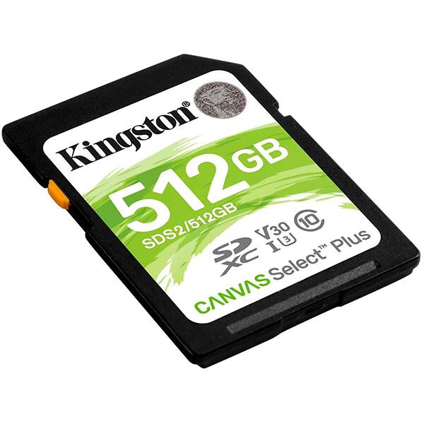 Cartão de memória SD 512gb Classe 10 SDS3/512GB Kingston BT 1 UN Cartão de memória SD 512gb Classe 10 SDS3/512GB Kingston BT 1 UN