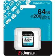 Cartão de memória SD 64gb Classe 10 SDG4/64GB Kingston BT 1 UN BT 1 UN Cartão de memória SD 64gb Classe 10 SDG4/64GB Kingston BT 1 UN BT 1 UN