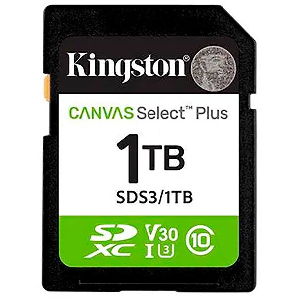Cartão de memória SD 1tb Classe 10 SDS3/1TB Kingston BT 1 UN