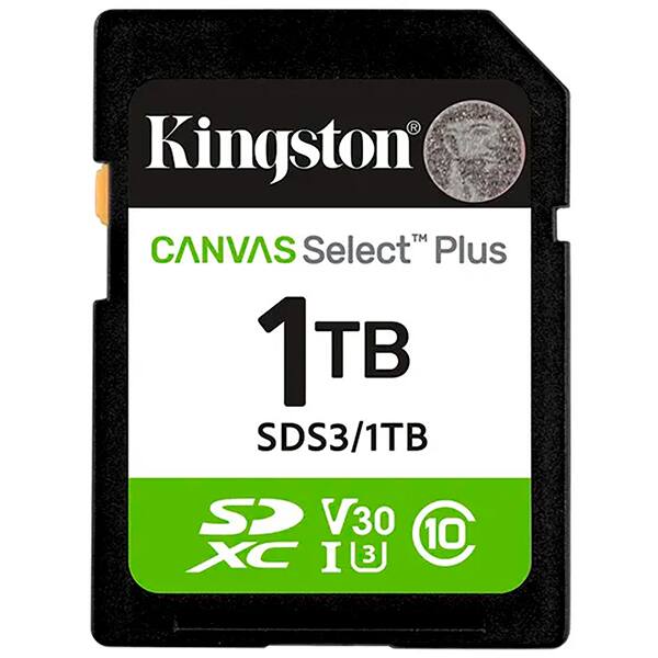 Cartão de memória SD 1tb Classe 10 SDS3/1TB Kingston BT 1 UN