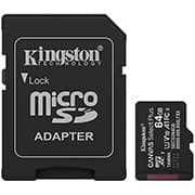 Cartão de Memória microSD com adaptador Select Plus, 64GB, Kingston - BT 1 UN