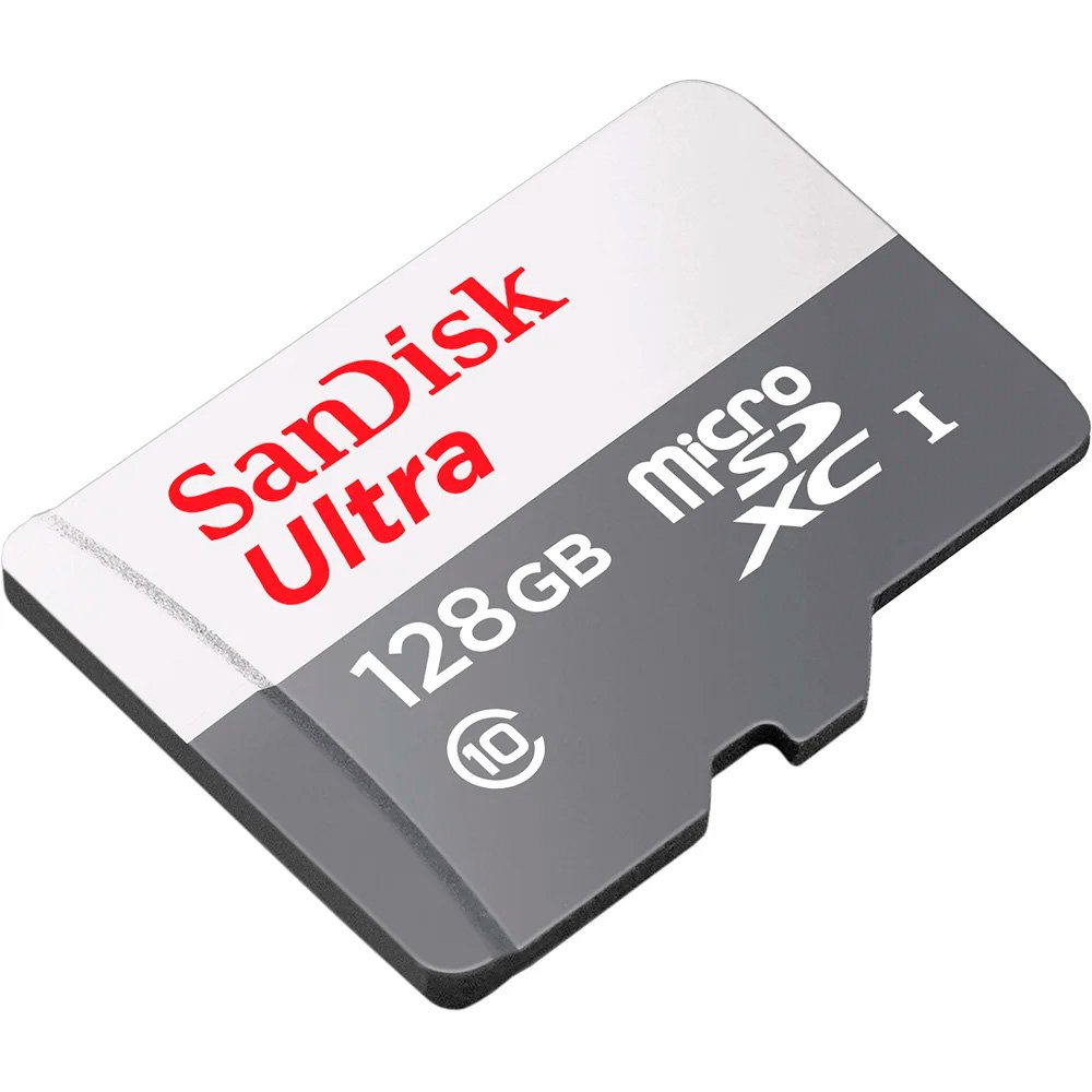 Cartão de memória micro SD 128GB Ultra classe 10 SDSQUNR SanDisk