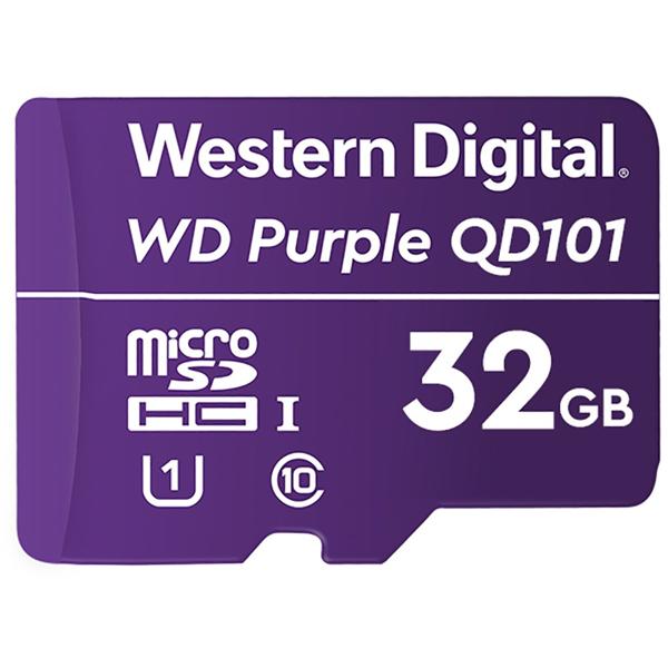 Cartão de memória micro SD, 32GB, 16TBM, Purple, 4600162, Western Digital - CX 1 UN