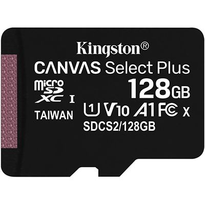 Cartão de memória micro SD 128gb, SDCS2, Kingston - BT 1 UN