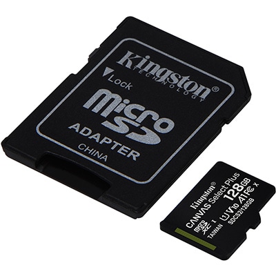 Cartão de memória micro SD 128gb, SDCS2, Kingston - BT 1 UN