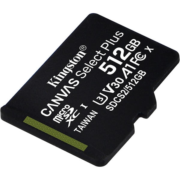 Cartão de Memória microSD Select Plus, 512GB, Kingston - BT 1 UN