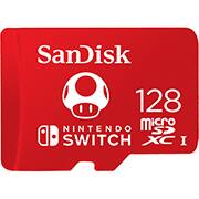 Cartão de memória micro SD para Nintendo Switch, 128GB, SDSQXAO, SanDisk - BT 1 UN