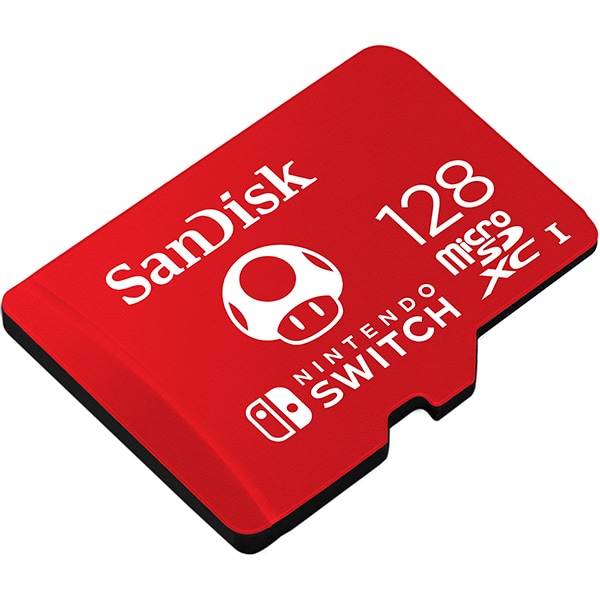 Cartão de memória micro SD para Nintendo Switch, 128GB, SDSQXAO, SanDisk - BT 1 UN