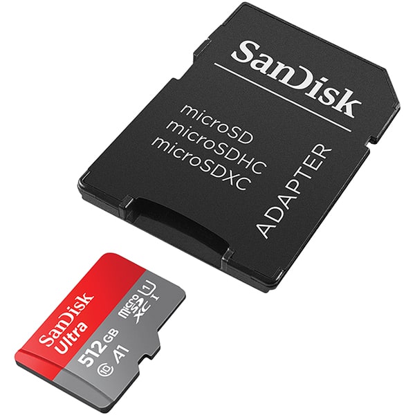 Cartão de memória micro SD 512GB Ultra SDSQUAC SanDisk BT 1 UN