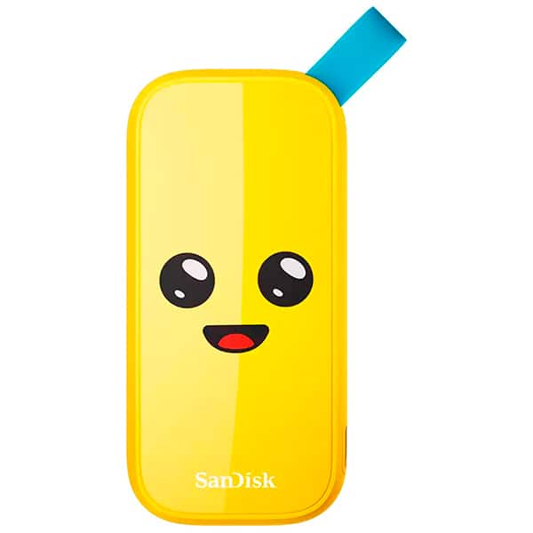 SSD externo portátil 2TB, USB, Fortnite Peely Edition, SDSSDE302T, SanDisk - CX 1 UN