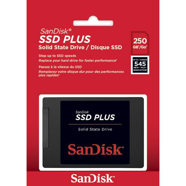 SSD 250GB Plus Sata 3 2.5 SDSSDA-250 SanDisk BT 1 UN SSD 250GB Plus Sata 3 2.5 SDSSDA-250 SanDisk BT 1 UN