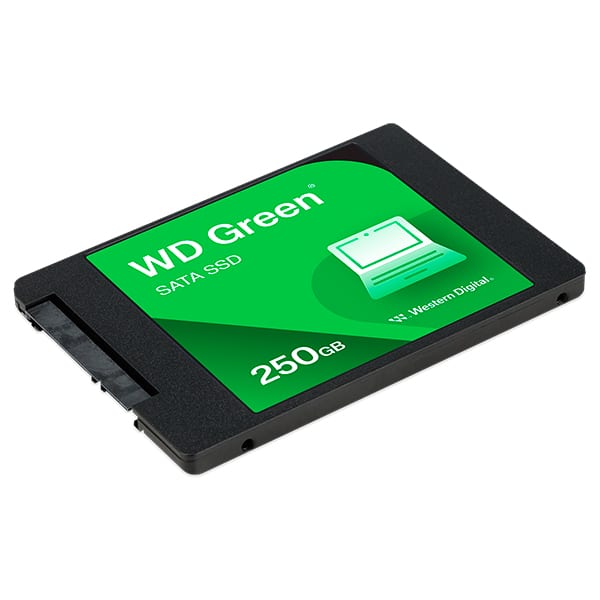 SSD WD Green 256GB Sata, 2.5", Leitura 545MB/s, Gravação 505MB/s, WDS250G5G0, WD - CX 1 UN
