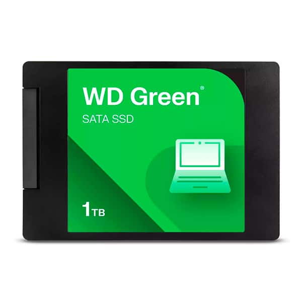 SSD Wd Green Sata 3, 2.5, 1TB WDS100T5G0, Leitura 545MB/s, Gravação 515MB/s, Western Digital - CX 1 UN SSD Wd Green Sata 3, 2.5, 1TB WDS100T5G0, Leitura 545MB/s, Gravação 515MB/s, Western Digital - CX 1 UN