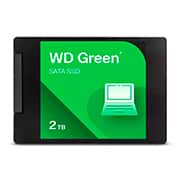 SSD Wd Green Sata 3, 2.5, 2TB WDS200T5G0 , Leitura 545MB/s, Gravação 515MB/s, WD- CX 1 UN