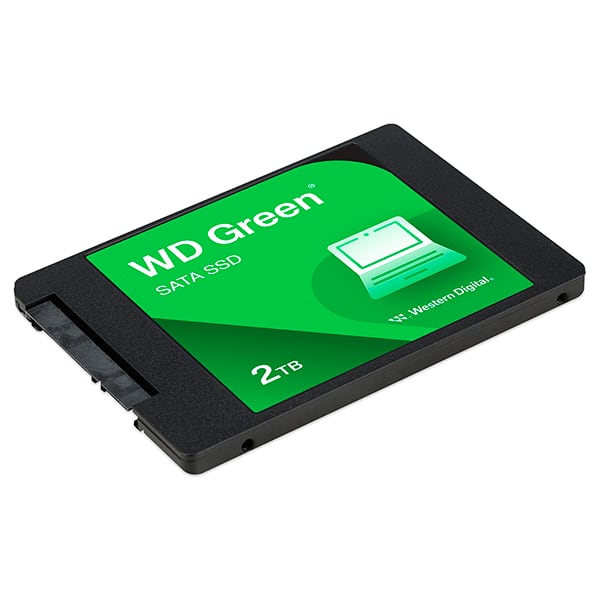SSD WD Green Sata 2TB, 2,5" Leitura 545MB/s, Gravação 515MB/s, WDS200T5G0,WD - CX 1 UN