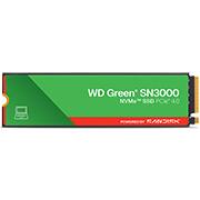 SSD 1TB WD Green, SN3000, M.2 2280 PCIe Gen 4 NVMe, Leitura 5000MB/s Gravação 4200MB/s - 100T4G0E, Western Digital - CX 1 UN