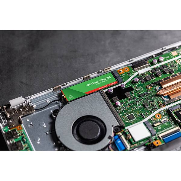 SSD 1TB WD Green, SN3000, M.2 2280 PCIe Gen 4 NVMe, Leitura 5000MB/s Gravação 4200MB/s - 100T4G0E, Western Digital - CX 1 UN