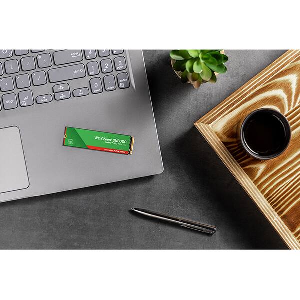SSD 1TB WD Green, SN3000, M.2 2280 PCIe Gen 4 NVMe, Leitura 5000MB/s Gravação 4200MB/s - 100T4G0E, Western Digital - CX 1 UN