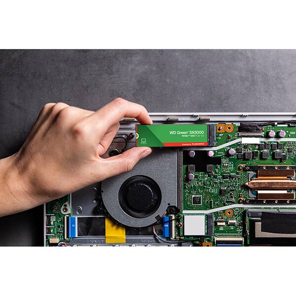SSD 1TB WD Green, SN3000, M.2 2280 PCIe Gen 4 NVMe, Leitura 5000MB/s Gravação 4200MB/s - 100T4G0E, Western Digital - CX 1 UN