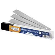 Lâmina estilete estreito 9mmx100mm LM0901 Brw BT 10 UN Lâmina estilete estreito 9mmx100mm LM0901 Brw BT 10 UN