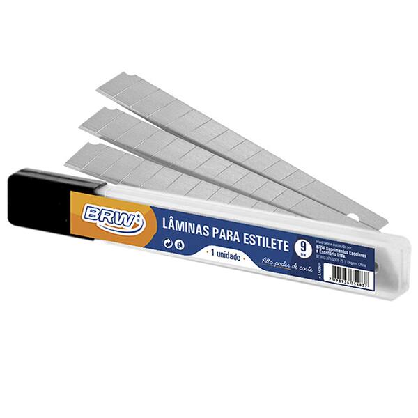 Lâmina estilete estreito 9mmx100mm LM0901 Brw BT 10 UN