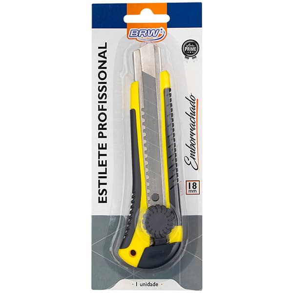 Estilete largo profissional emborr. ES1804 Brw BT 1 UN