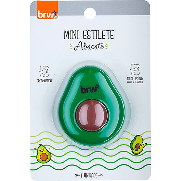 Estiletes Mini abacate ES0003 Brw CX 1 UN