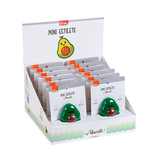 Estiletes Mini abacate ES0003 Brw CX 1 UN