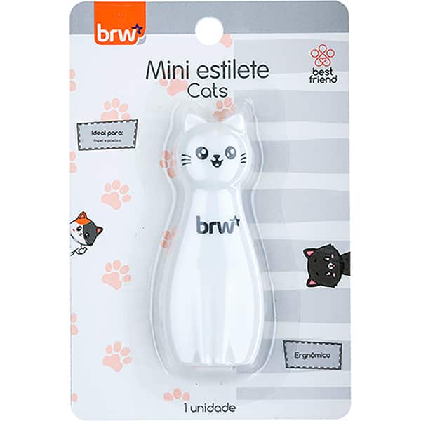 Estiletes Mini cats best friend sortido ES0004 Brw BT 1 UN