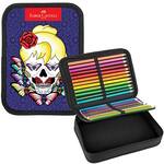 Estojo completo c/ 24 itens 3D feminino 1822123DF Faber-castell PT 1 UN