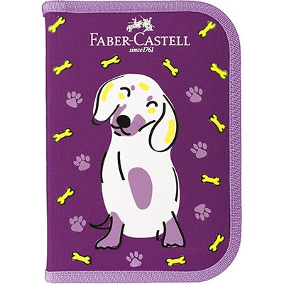 Estojo Completo Coleção Pets Faber-Castell, Cachorro PT 1 UN