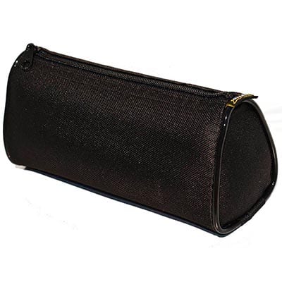 Estojo Escolar Poliéster Tube Preto, 60, Goodie - PT 1 UN