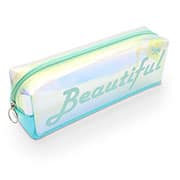 Estojo Escolar TPU Verde Beautiful, 6435, Spiral - PT 1 UN