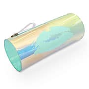 Estojo Escolar TPU Verde Claro Kiss, 6444, Spiral - PT 1 UN