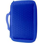 Estojo escolar Duplo, poliéster, 32 furos, Azul, A004-32, Spiral - PT 1 UN