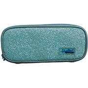 Estojo escolar Triplo, poliéster, Azul, 6596, Spiral - PT 1 UN