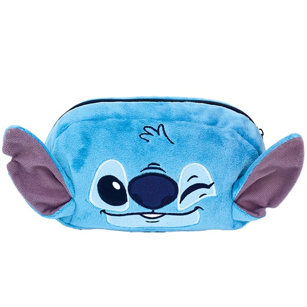 Estojo escolar em pelúcia Fluffy, Stitch, 4778, DAC - PT 1 UN