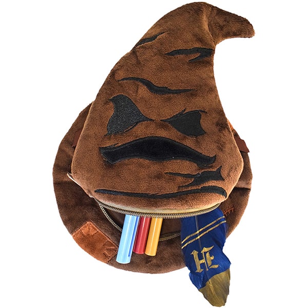 Estojo escolar em pelúcia Fluffy, Chapéu seletor, Harry Potter, DAC - PT 1 UN