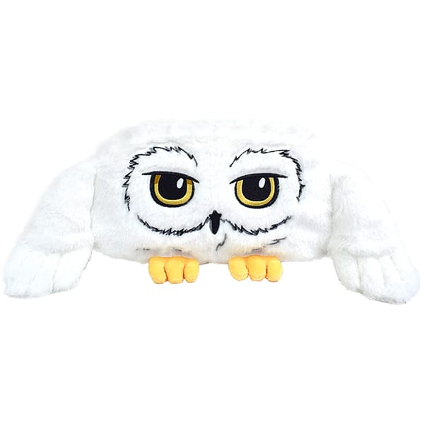 Estojo escolar em pelúcia Fluffy, Edwiges Harry Potter, 5332, DAC - PT 1 UN