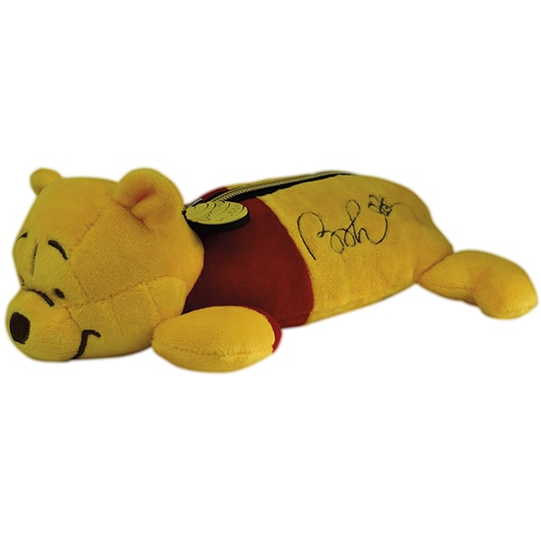 Estojo escolar em pelúcia Fluffy, Ursinho Pooh ,4781, DAC - PT 1 UN