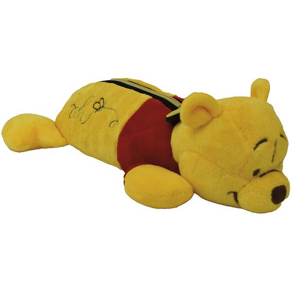 Estojo escolar em pelúcia Fluffy, Ursinho Pooh ,4781, DAC - PT 1 UN