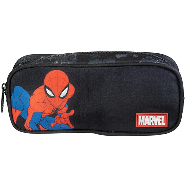Estojo escolar em poliéster, Spider-Man, 14995, Xeryus - PT 1 UN