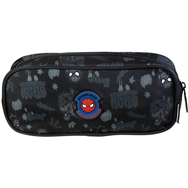 Estojo escolar em poliéster, Spider-Man, 14995, Xeryus - PT 1 UN