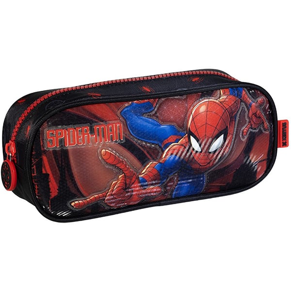 Estojo escolar em poliéster, Spider-Man, 14945, Xeryus - PT 1 UN