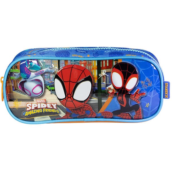Estojo escolar poli. Spidey 15005 Xeryus PT 1 UN