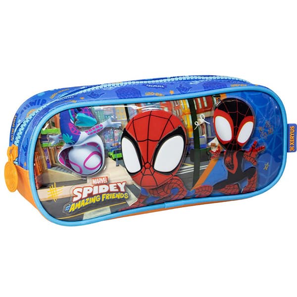 Estojo escolar poli. Spidey 15005 Xeryus PT 1 UN