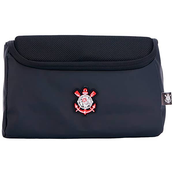 Estojo escolar em poliéster, Corinthians, 16428, Xeryus - PT 1 UN