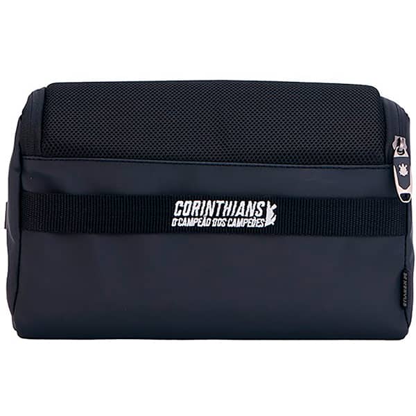 Estojo escolar em poliéster, Corinthians, 16428, Xeryus - PT 1 UN